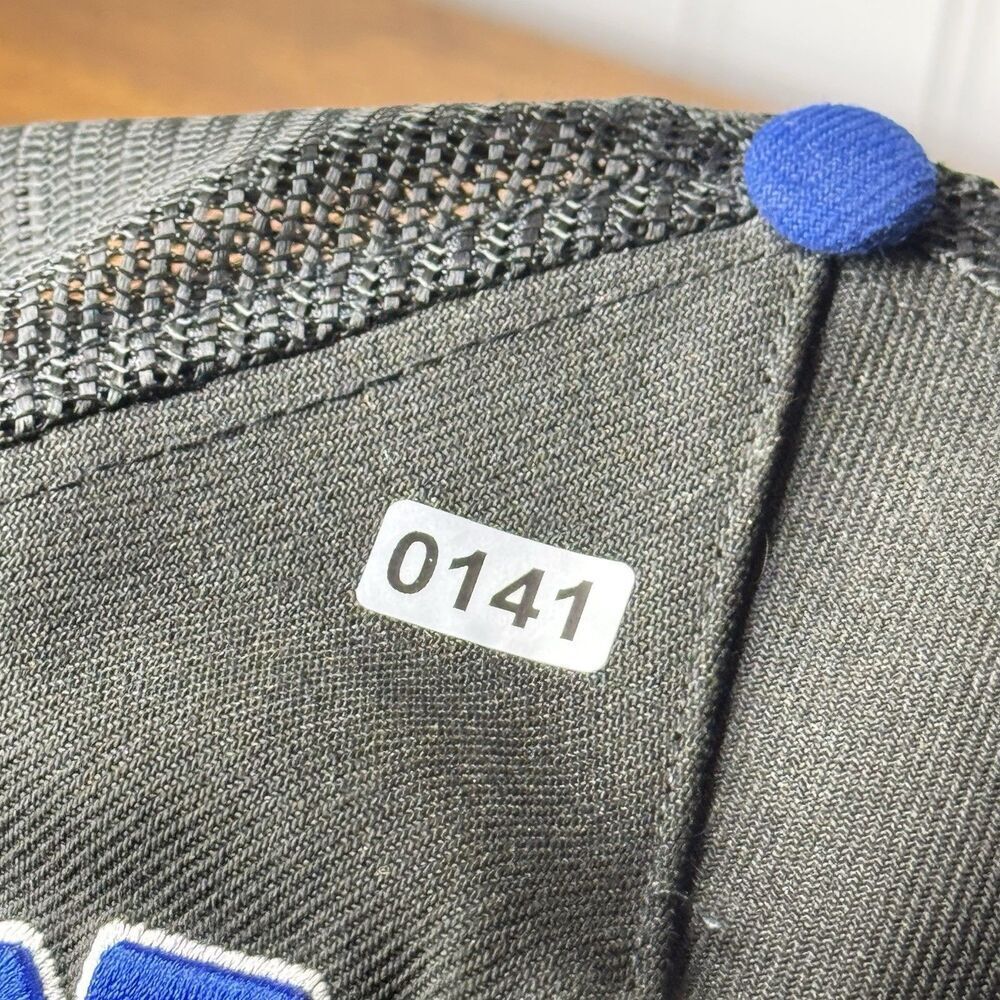 HTF ATLANTA BRAVES New Era Trucker SnapBack Rope Mesh RARE Color Royal Blue - Picture 9 of 9